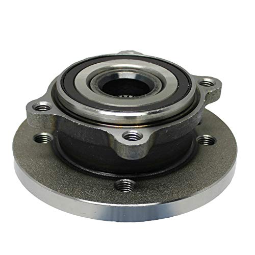 Detroit Axle - Front Wheel Hub And Bearing Assembly Replacement For 2002-2006 Mini Cooper 12Mm Lug Size 4 Bolt W/Abs - 513226 #TOP15