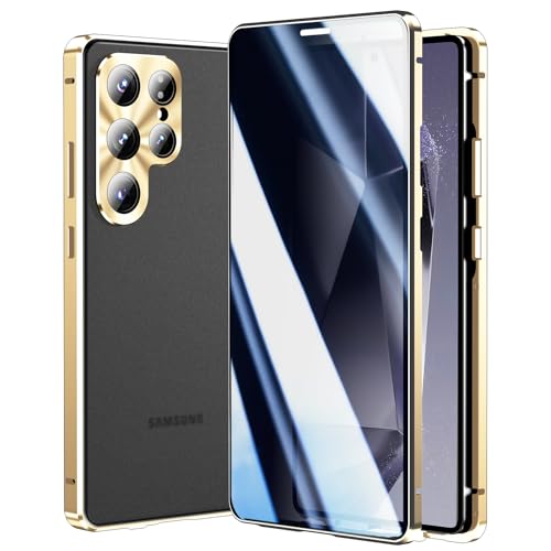 Protégez votre vie privée : Coque anti-espion Galaxy S25 Ultra or