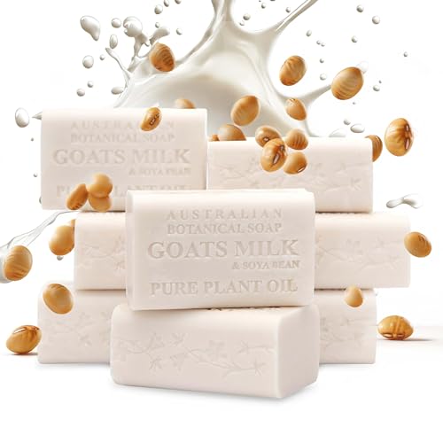 Australian Botanical Soap Goats Milk Soap with Soya Bean Oil,