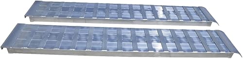 Miniatura 4 de GEN-Y Hitch Rampas de carga de aluminio de servicio extremo - Juego de 2, 6 pies de largo x 15 pulgadas de ancho, capacidad de 10000 libras,