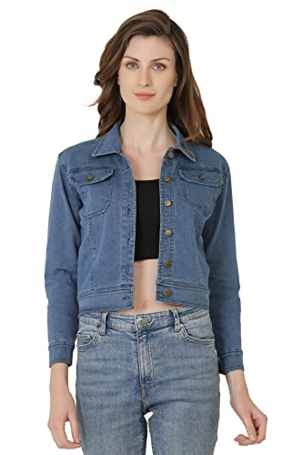 Image of Women's Denim Blue Jacket