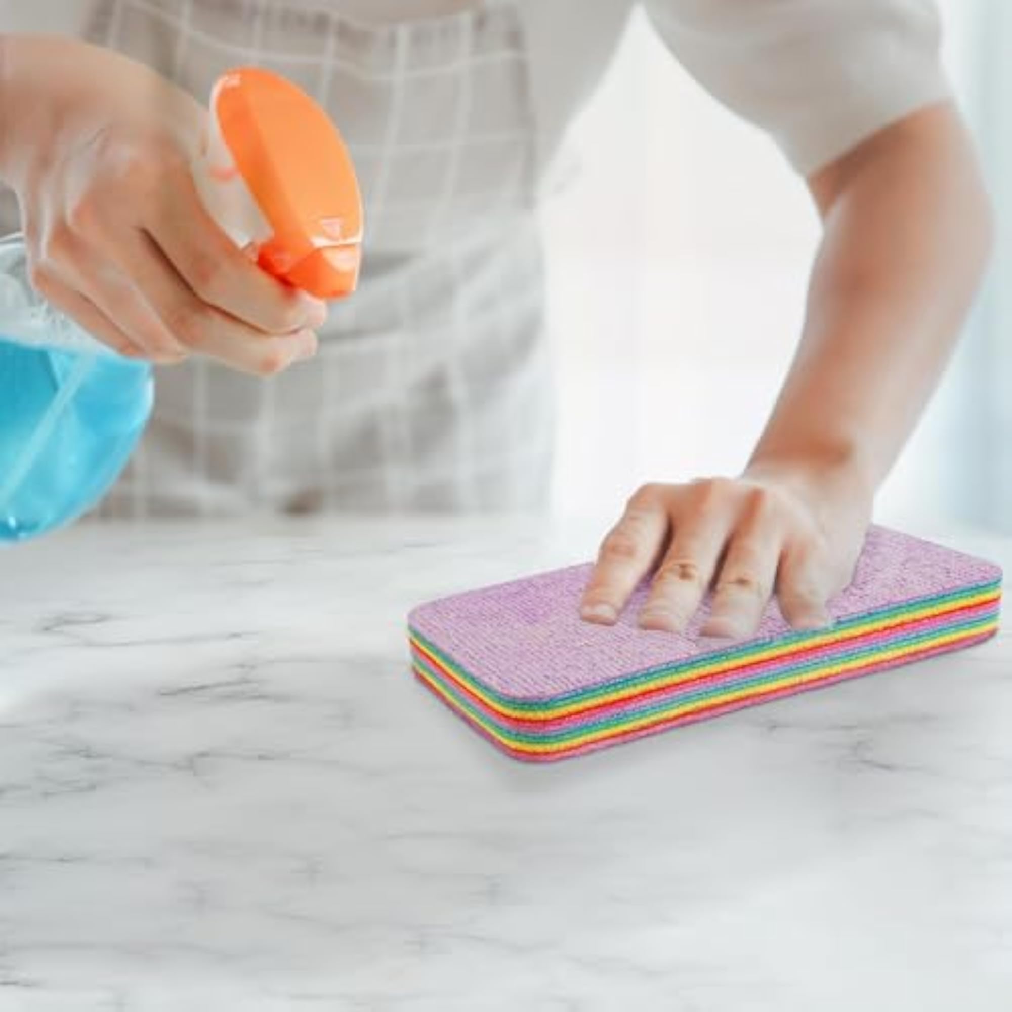 Super Absorbent 12-Layer Microfiber Sponge Block