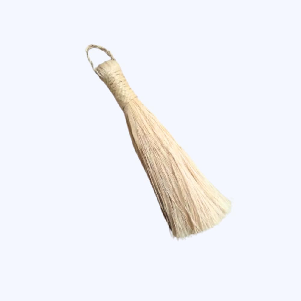 BenignCraft Broomstick 10 inch Divine Place Puja Broom for Prayer Room Dusting & Cleaning.