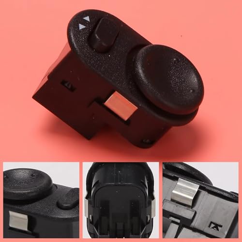 Bouton commande rétroviseur Opel Zafira Corsa plastique ABS robuste