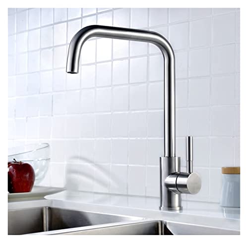 Robinet de cuisine pivotant idéal pour évier moderne avec sa douchette extractible