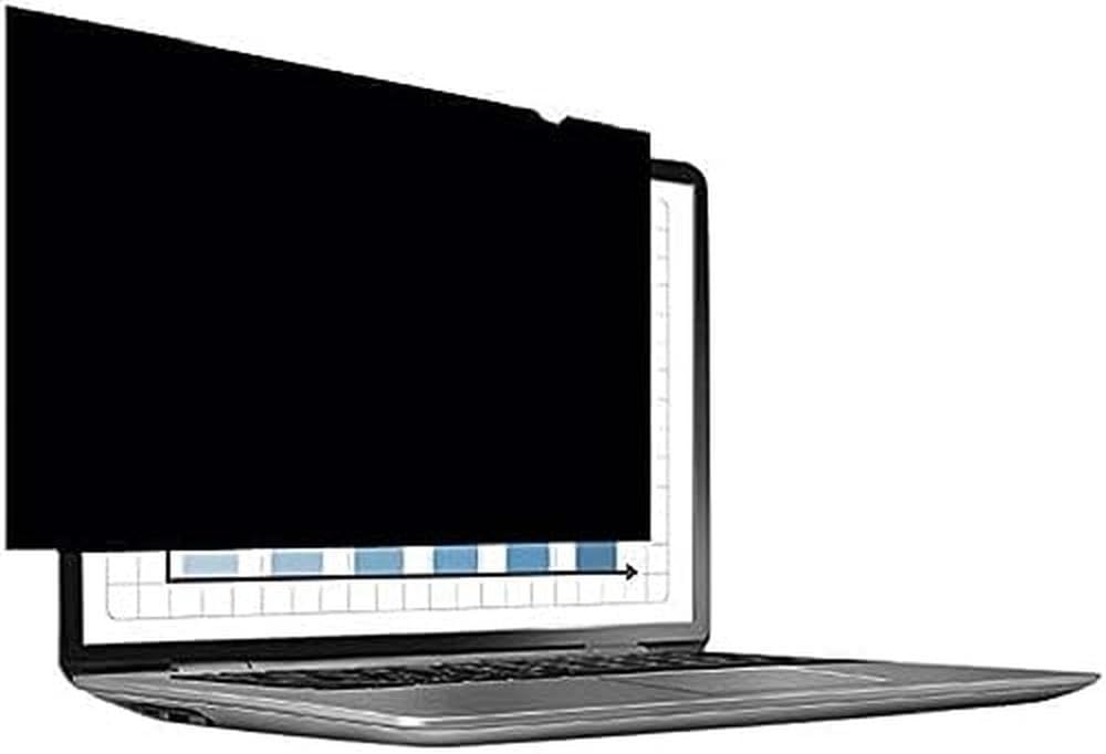 Fellowes PrivaScreen™ Black Out Privacy Filter Anti Glare Screen Protector for Laptop 15.6" Inches (16:9 Aspect Ratio) 345 x 194mm - Easy Attach & Removal with Quick Reveal Tabs™