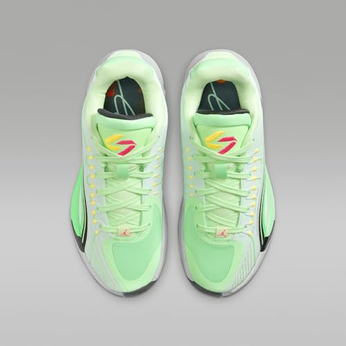 Luka 4 "Space Navigator Big Kids' Basketball Shoes (HJ5225-300, Barely Green/Vapor Green/Metallic Silver/Black)4