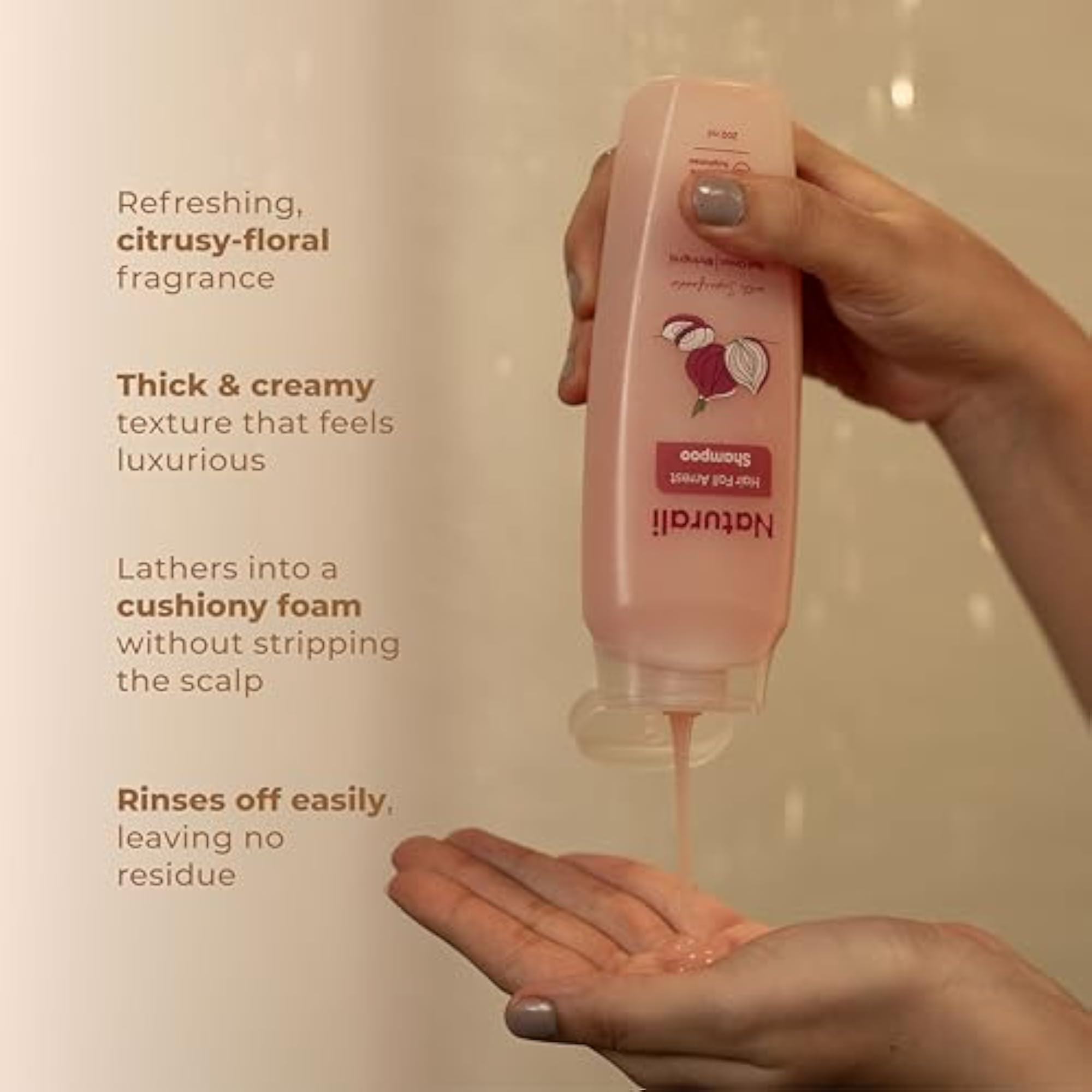 Hairfall Arrest Shampoo with Red Onion & Bhringraj