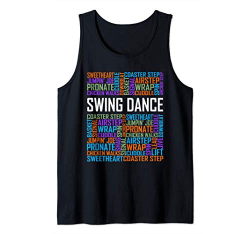 Regalo Swing Dance Lover Gift Swing Dancer Parole Regali Canotta