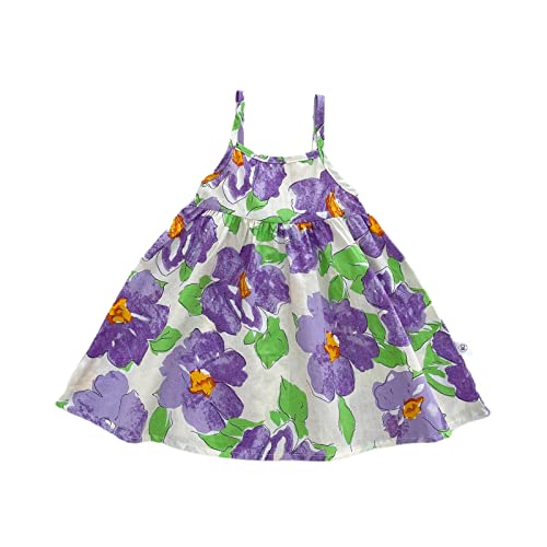 Baby-Girls And Toddler Sleeveless Dressy Dresses Tutu Dress Crown Cake Smash Princess Boho Clothes Party Tulle Sundress Purple #TOP6