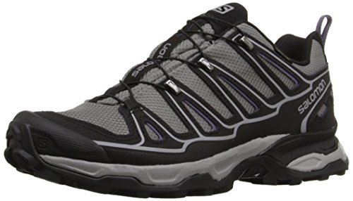 Salomon X Ultra II GTX - Botas para mujer, Gris (Detroit / Black / Artist Grey-X), 38 2/3 EU