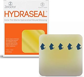 Extra Thin Hydrocolloid Sterile Wound Dressing 7.5x7.5cm x 5