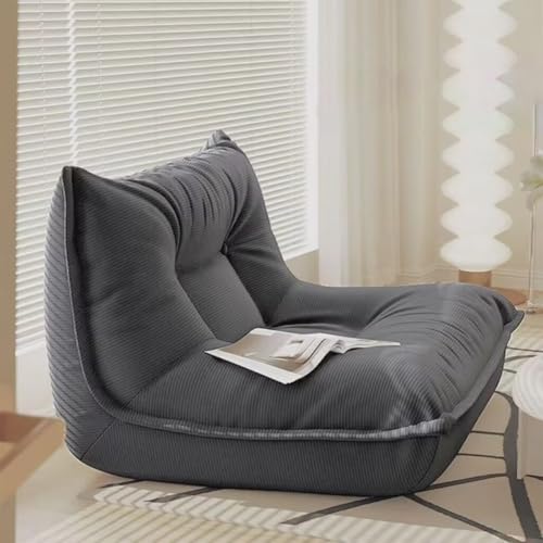 Sillón puff cómodo con espuma viscoelástica, diseño modular para uso versátil, fácil de limpiar, ideal para sala de estar, dormitorio, oficina