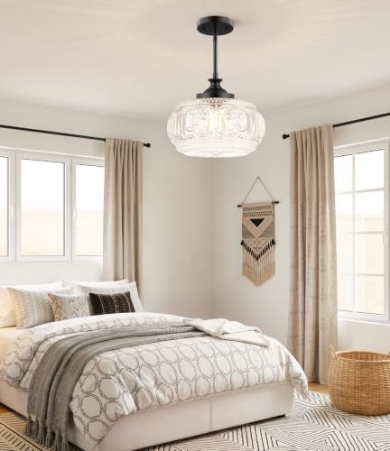 Image of Semi Flush Mount Ceiling Light, Pendant Lights Kitchen Island