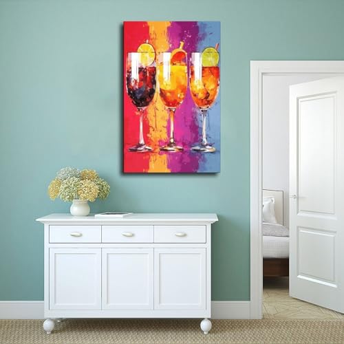 Poster abstrait minimaliste cadeau original pour bureau et maison