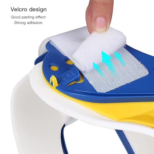 CAOJS Neck Support Brace Head Stretcher Neck Orthosis Braces Neck Support for Neck Pain Adjustable Protect Cervical Vertebra, Neck Support and Pain Relief, Suit for Adult Children, Neck Support