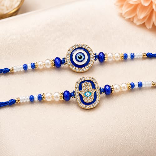 Image of FINEMOE Rakhi Set for Brother, Raksha Bandhan Gifts | Skin Friendly Adjustable Tie, Rakhdi Festival