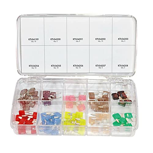 ARC-POWER Tool(KTI00028) 75-pc Mini Fuse Kit, 2-30 Amp