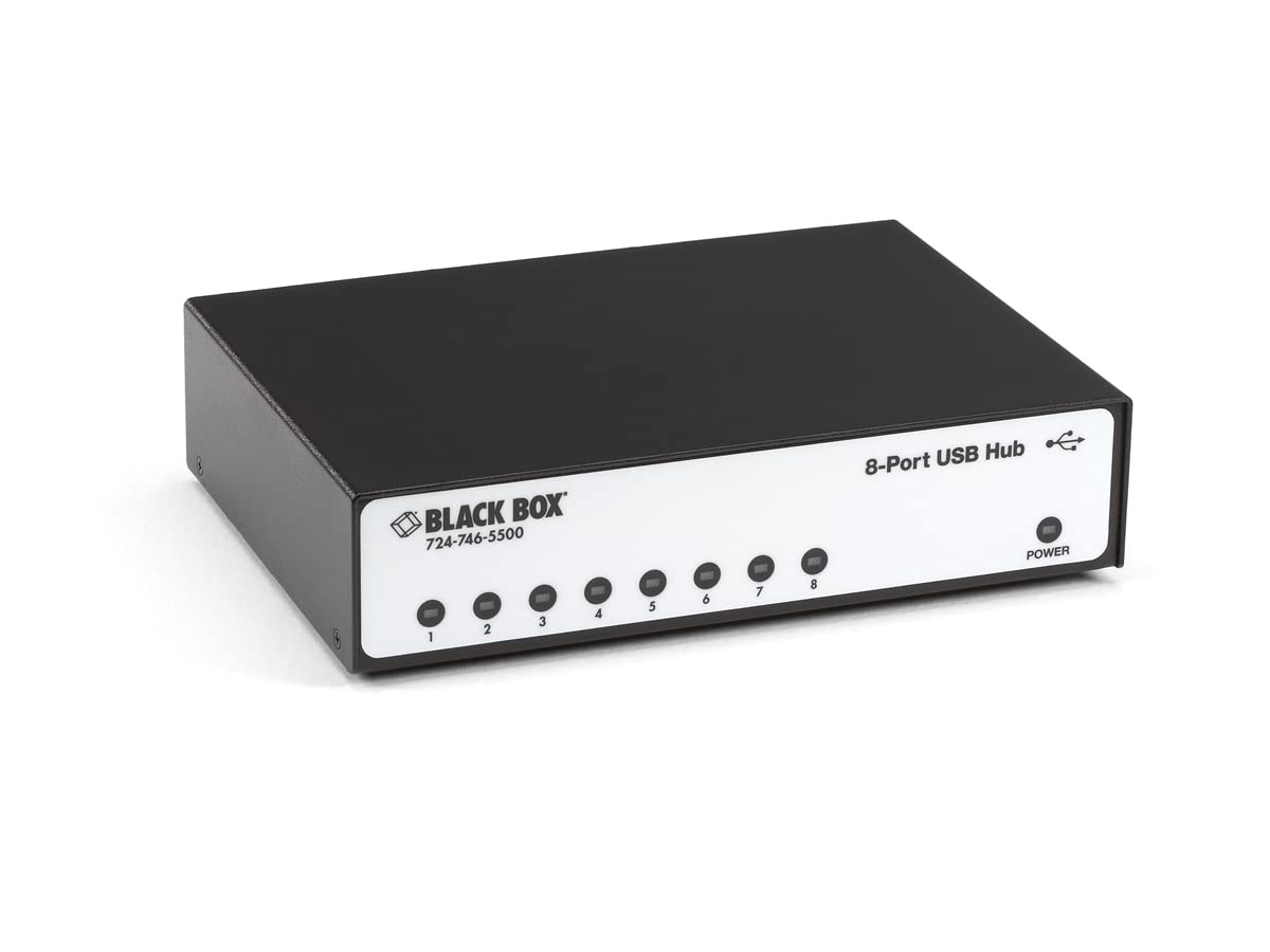 Black Box Network Services USB HUB, 8-Port, RS-232