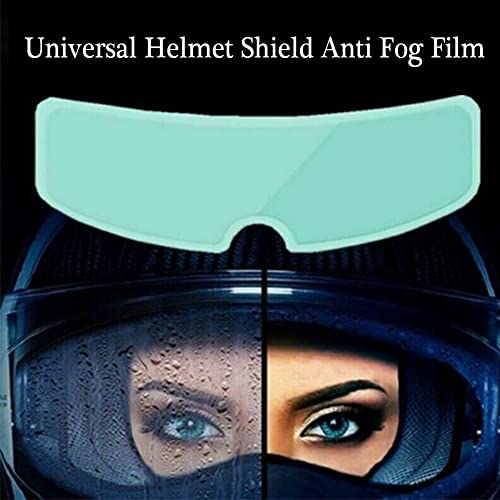Ming Zhen Photochromic Anti-Fog Helmet Film, Anti-Fog Or Rain Helmet Film,Proof And Anti-Fog Clear Visor Helmet Lens Sticker Shield Film For Most Motorcycle (Rain-Proof,2Pcs) #TOP1