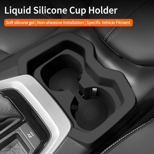 Portavasos de silicona para Toyota RAV4 2019-2025 miniatura 3
