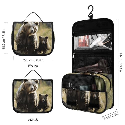 Trousse de maquillage grande capacité contre les fuites en voyage