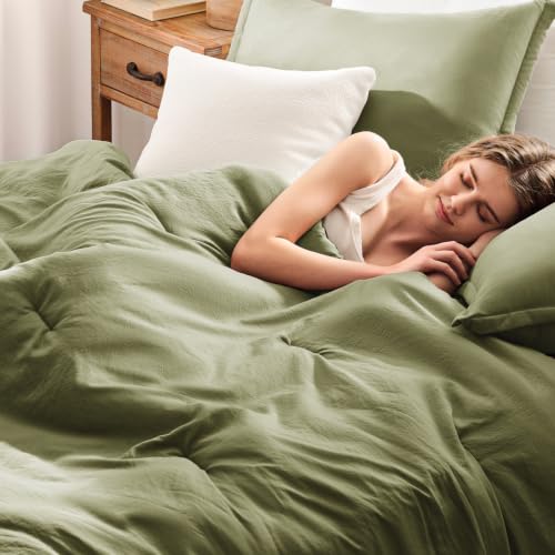 Image of Full Comforter Set Prewashed Lightweight Quilted Bedding for All Season