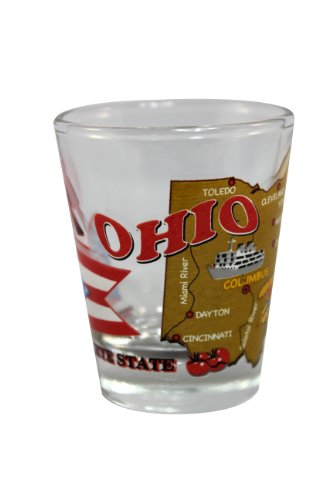 Souvenir Shot Glass - Ohio