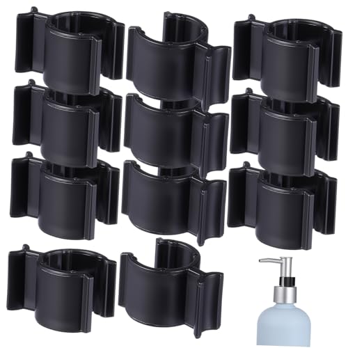 DOITOOL 30pezzi Clip Di Bloccaggio Per Erogatori Di Shampoo e Pompe Di Lozione Fibbie Di Perdite Per Dispenser Di Olio Detergente e Cosmetici Parte Di Blocco Per Flacone Di Plastica