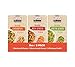 Explore Cuisine Organic Pasta Variety Pack - Chickpea Fusilli, Green Lentil Penne, Red Lentil Penne - 1 Box Each, 8 oz - High Protein, Gluten Free Pasta - 12 Total Servings