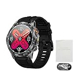 Eacam Reloj Inteligente para Exteriores, Reloj Inteligente Deportivo, Pantalla HD de 1,7 Pulgadas, Más de 100 Modos Deportivos, Rastreador Actividad Física con Monitoreo Sal (Negro)