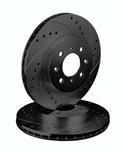 ATL Autosports Performance Brake Rotors FRONT PAIR Fits 2001 Ford Focus [ W/Rear Disc ] ATL54079-01DSBZ