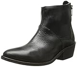 herren stiefeletten h by hudson yorke wildleder Blockabsatz H by Hudson Damen Fop-Stiefel, Schwarz (Schwarzes Rindsleder), 36 EU