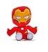 Marvel Avengers Peluche Thor, Capitan America, Capitana Marvel, Hulk, Spiderman, Pantera Nero, Thanos e Iron Man, 30 cm (12") Gli Avengers (IRON MAN)