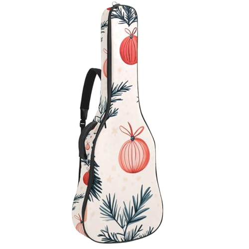 Housse guitare acoustique 109 cm Oxford imperméable avec bretelles