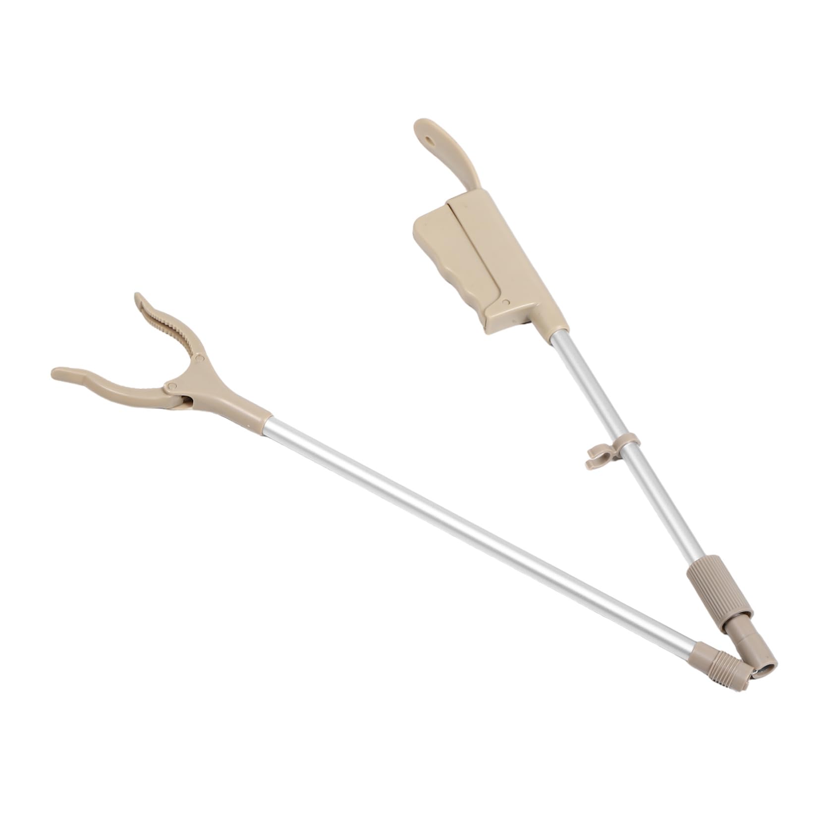 KOCKSHION Multi-Functional Shoe Horn Trash Picker Grabber Pickup Aid Litter Collection Tool Portable Trash Pickup Stick Grey