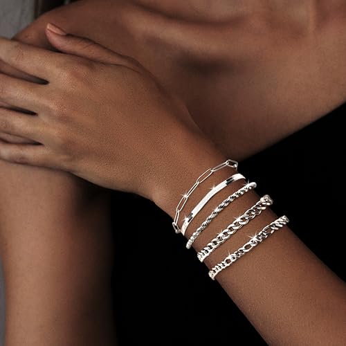 Poxtex Gold Jesus Cross Bracelets for Women Trendy, 14K Dainty Gold Plated Religious Bracelets for Women Bulk, Christian Baptism Gifts for Women Mom Her