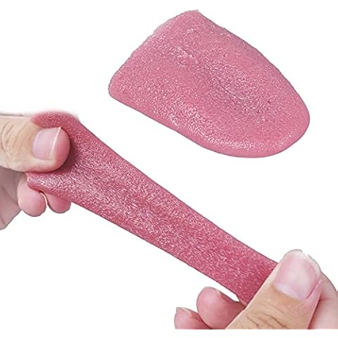 Dong Huang 7pcs Realistic Fake Tongue, Magic Tricks Accessories, Halloween Pranking False Tongue Horrific Tongue Prop Tricks Tongue Toys (009) Cover