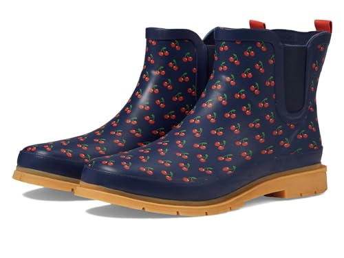 Image of Western Chief Women's Waterproof Pull-On Chelsea Rain Boot with Fun Prints | Ladies slip-on ankle boots with rubber sole, cushioned EVA insole, built for wet days and styled for any occasion