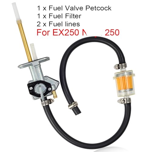 Llave de purga de gasolina compatible con modelos N 250R de 1988 a 2007 4