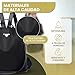 SAGATUS Bolso Mujer I Mochila Antirrobo Mujer I Color Negro I Cremalleras Ocultas y bolsillo trasero I Impermeable y Ligera I Diseño casual para diario o viaje I Compartimientos organizados Imagen de SAGATUS Bolso Mujer I Mochila Antirrobo Mujer I Color Negro I Cremalleras Ocultas y bolsillo trasero I Impermeable y Ligera I Diseño casual para diario o viaje I Compartimientos organizados