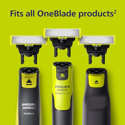 Philips Norelco OneBlade 360 Blades, Genuine Replacement Blades for OneBlade Electric Shaver and Trimmer, 4 Pack, QP440/80 by Norelco - Image 7