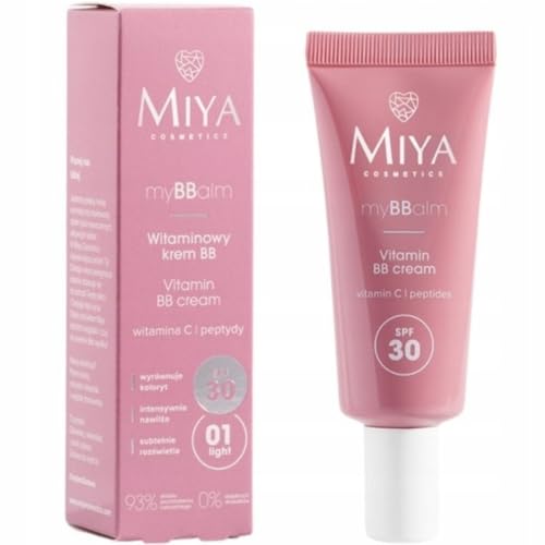 MIYA MyBBalm Crème Vitamine BB SPF 30 01 Light, 30ml