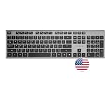 Tacens ZENITH, Bezprzewodowy zestaw 3w1 z Technologią DualLink 2.4 GHz, Pełnowymiarowa Membranowa Klawiatura z SmartKey Copilot AI, Mysz 3200 DPI, Podkładka Nanotextilna, Język angielski US, Czarny