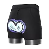Amazon Sillictor Cycling Shorts Women 5D Gel Padded Cycle Shorts for Women Anti Chafing Mountain Bike Shorts Women Compression Biker Bicycle Shorts for Biking Riding Sweat Wicking Quick Dry,U010 Black L #ad