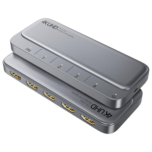 WARRKY 4K HDMI Splitter 1 in 4 Out