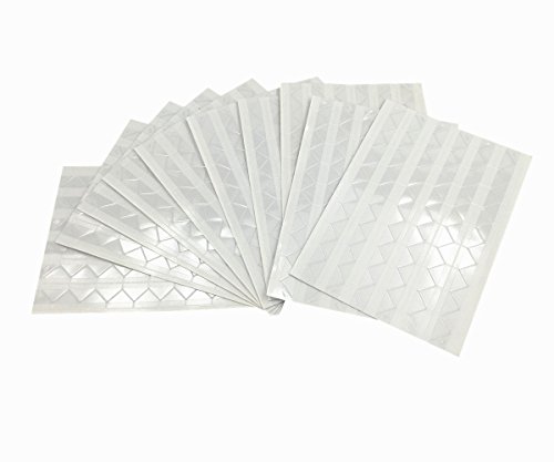 10 Sheet (1020-Pack) Photo Corners Self Adhesive Pvc Paper Photo Foto Corner Stickers For Scrapbooking Personal Journal (Clear) #TOP1