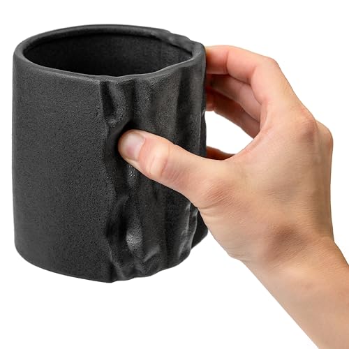 BG Climbing Grip Mug, Climbing Mug – Fun Ceramic Coffee Cup with Climber Handle, Unique Gift for Rock Climbers, Bouldering Lovers & Outdoor Fans – 20oz, Dishwasher Safe