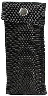 TheBoneEdge 6" Folding Pocket Knife with White Handle and Vinyl Sheath