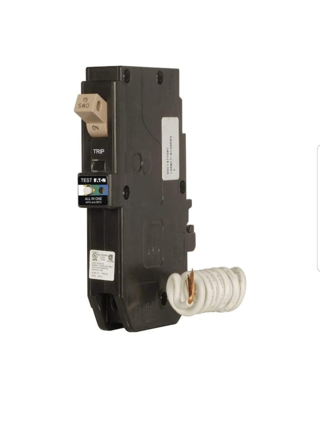 All-In-one Breaker 20 Amp single pole CHFN120A1CS Eaton